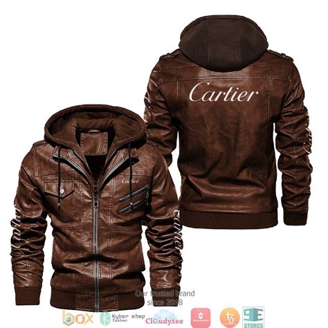 cartier leather jacket.